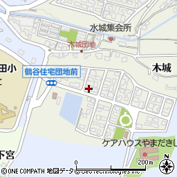 福岡県嘉麻市木城528-16周辺の地図