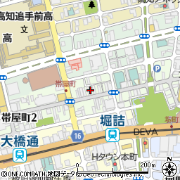 サンマルクカフェ高知帯屋町店周辺の地図