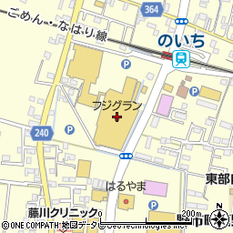 築地銀だこ フジグラン野市店周辺の地図