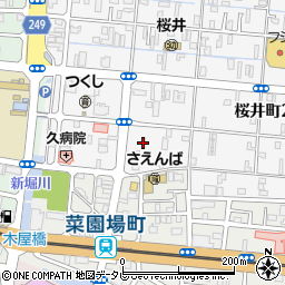 株式会社高松中央サービス　高知支店周辺の地図