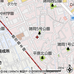 ＭＫ諸岡Ｂ周辺の地図