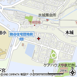 福岡県嘉麻市木城528-15周辺の地図
