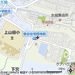 福岡県嘉麻市木城528-6周辺の地図