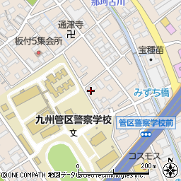 九州化工材周辺の地図