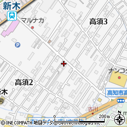 株式会社ムトウ四国　高知支店周辺の地図