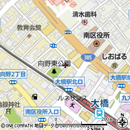 あけぼの薬局　大橋店周辺の地図