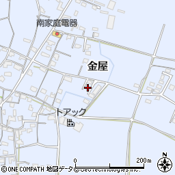 大分県宇佐市金屋745-5周辺の地図