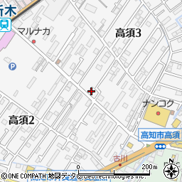 高知銀行高須支店周辺の地図