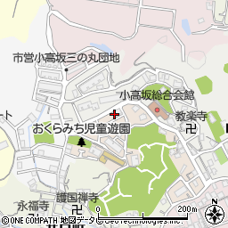 三城ヶ森緑地周辺の地図