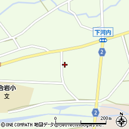福岡県豊前市下河内356周辺の地図