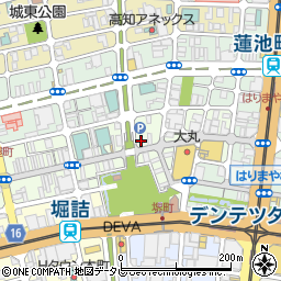 立田薬師堂周辺の地図