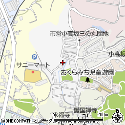 高知県高知市平和町周辺の地図