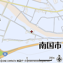 高知県南国市伊達野8周辺の地図