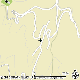 愛媛県大洲市東宇山558周辺の地図