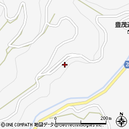 愛媛県大洲市豊茂578周辺の地図