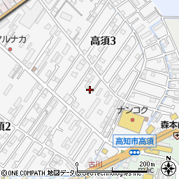 高須曽田公園周辺の地図