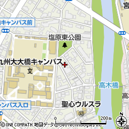 古賀緑地建設株式会社周辺の地図
