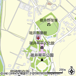 嘉麻市立碓井図書館周辺の地図