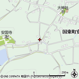 大分県国東市国東町安国寺2421周辺の地図