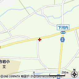 福岡県豊前市下河内336周辺の地図