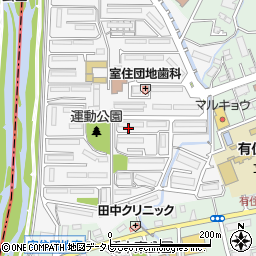 福岡県福岡市早良区室住団地73周辺の地図