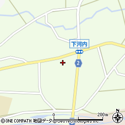 福岡県豊前市下河内440周辺の地図