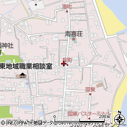 豊和銀行国東支店周辺の地図