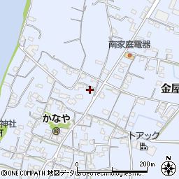 大分県宇佐市金屋755-1周辺の地図