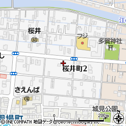 ポラリス桜井３周辺の地図