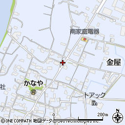 大分県宇佐市金屋754-4周辺の地図