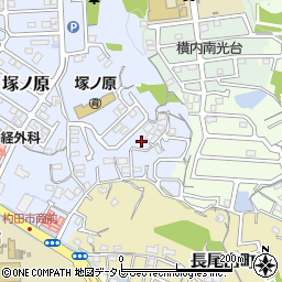 高知県高知市塚ノ原162周辺の地図