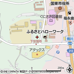 大分県国東市国東町安国寺688周辺の地図