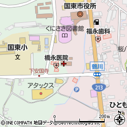 大分県国東市国東町安国寺5周辺の地図