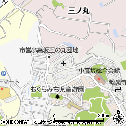 高知市小高坂苗床山改良住宅周辺の地図