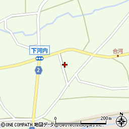 福岡県豊前市下河内434周辺の地図