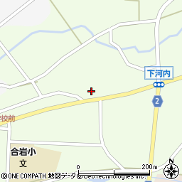 福岡県豊前市下河内281周辺の地図