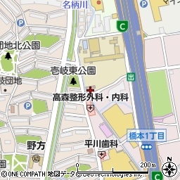 壱岐東公民館周辺の地図