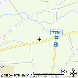 福岡県豊前市下河内445-3周辺の地図