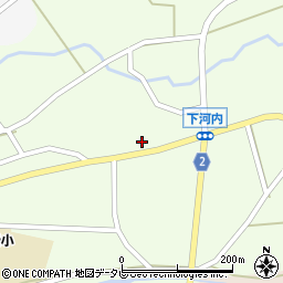 福岡県豊前市下河内445周辺の地図