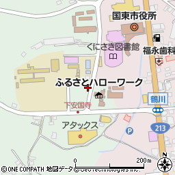 大分県国東市国東町安国寺688-3周辺の地図