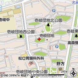 福岡県福岡市西区壱岐団地34周辺の地図
