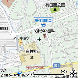 福岡ジヤックス警備保障有限会社周辺の地図