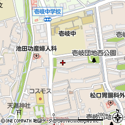 福岡県福岡市西区壱岐団地51周辺の地図