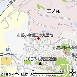 高知県高知市三ノ丸20周辺の地図