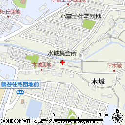 福岡県嘉麻市木城829-5周辺の地図