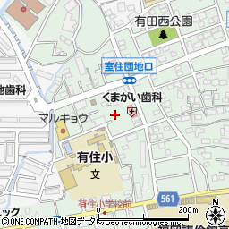 福岡ジヤックス警備保障周辺の地図