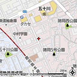 有限会社九州技研周辺の地図