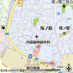 高知県高知市塚ノ原122周辺の地図