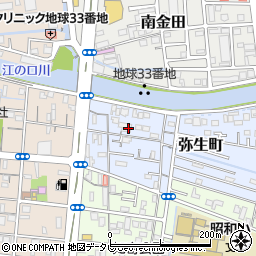 高知県高知市弥生町周辺の地図