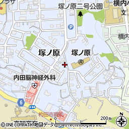 高知県高知市塚ノ原126-1周辺の地図